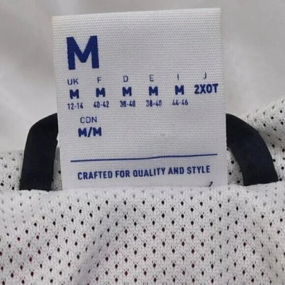 Reebok Classic Windbreaker Track Jacket Hooded Red White Blue Size Medium - Picture 13 of 16